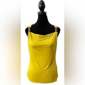 Worthington: Mustard Seed Yellow Blouse